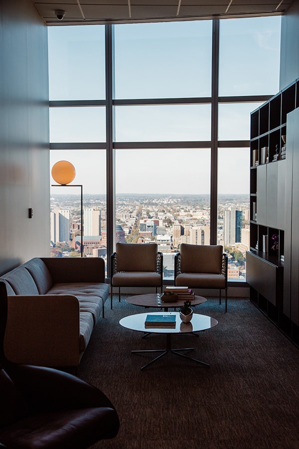 AKA UniversityCity Level28 seating view 2